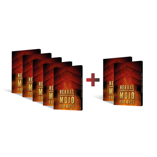 The Herbal Mojo for Guys Instant Erection pill - buy 5 packets get 2 free